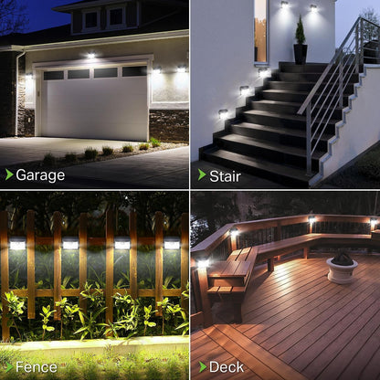 Pack x3 Luces Solares de Exterior sin Cables – Iluminación Automática para Patio y Jardín